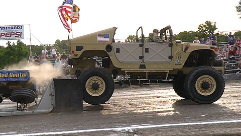 Army National Guard Harford County Farm Fair Truck Pull FAIL!