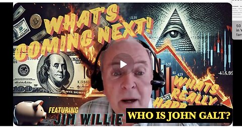 CRAZY SHIT ALPHA WARRIOR W/ WHAT'S COMING NEXT? WHAT'S REALLY HAPPENING? W/ JIM WILLIE JGANON