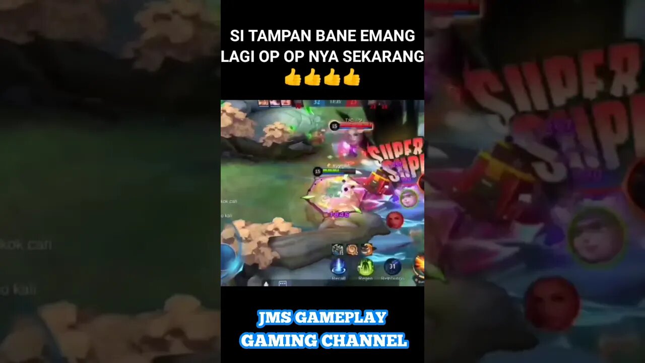 BANE BUFF LG OP EMANG #moba #mobilelegends #mlbbidcreator #mlbb #youtuberpemula #gameplaykimmy