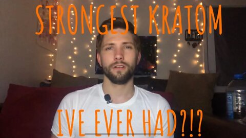 STONGEST KRATOM IVE EVER HAD?!?👀👀👀. #Kratom #howtousekratom #opioids