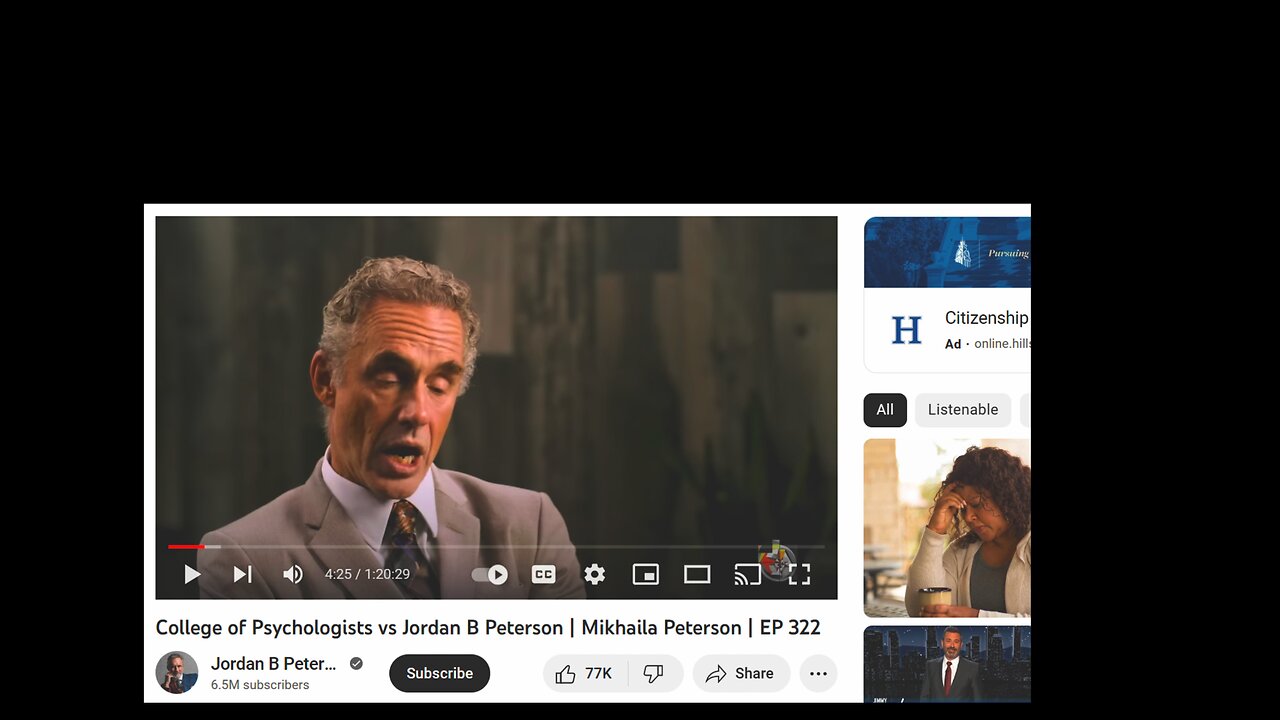 Israeli war: Jordan Peterson said "give them the hell they deserve", and killed his views