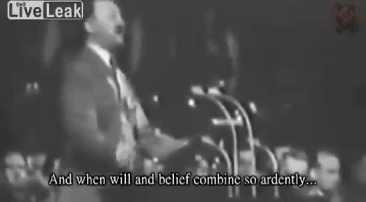 Adolf Hitler speech “German people, Help yourselves”