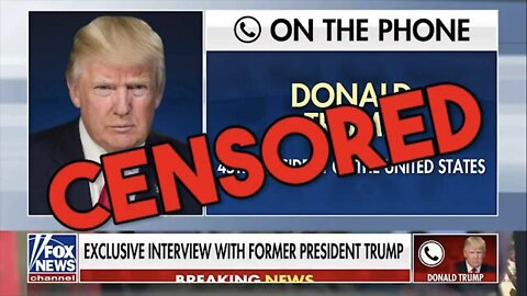CENSORED Trump Interview On Rush Limbaugh, China, RINOs, Joe Biden, And Running In 2024