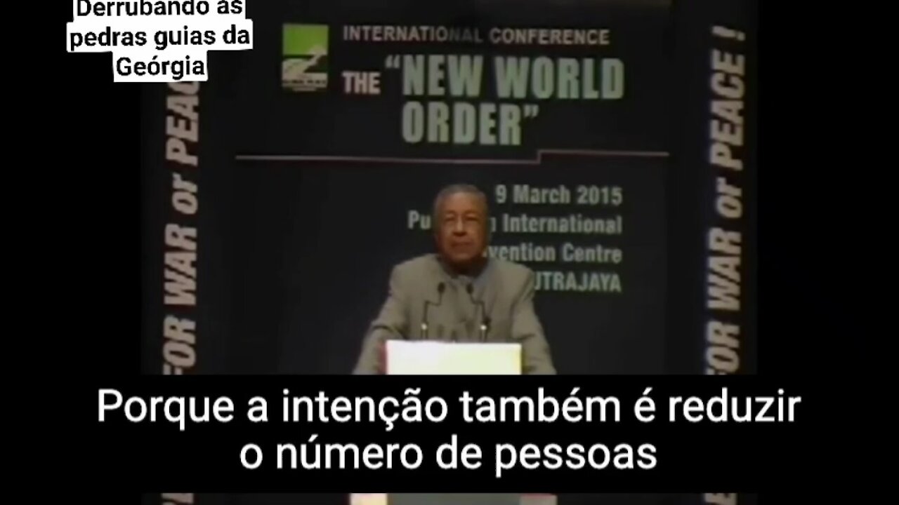 New World Order declares extermination.- Nova Ordem Mundial declara extermínio.