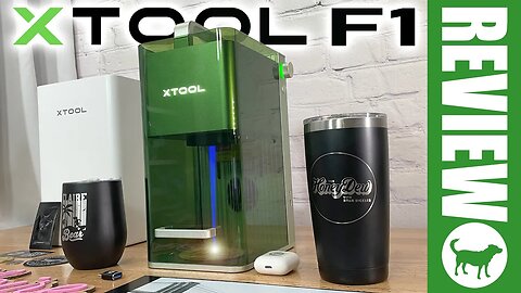 xTool F1 Dual Galvo Laser Engraver and Cutter Review | 10W Diode | 2W Infrared Laser |