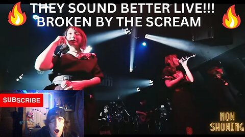 DarkLite Reacts To - Broken By The Scream - KI・RA・I!! Live in Tokyo