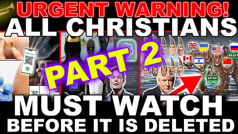 URGENT WARNING! To The Church | The AC, False Prophet, Image "AI", and MARK Are Here (Part 2) | Ep. #3