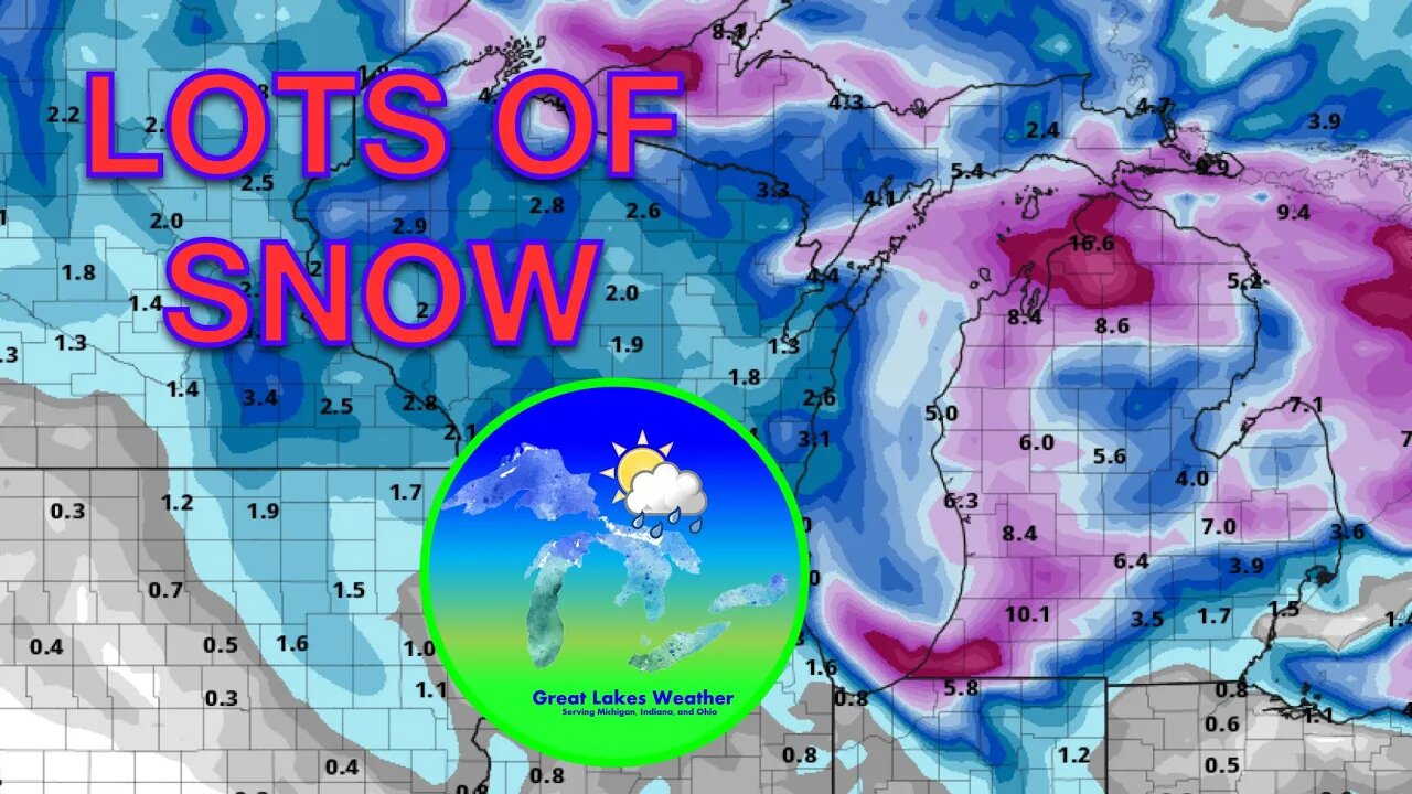 Impactful Snow Event Likely This Week in Michigan-Great Lakes Weather