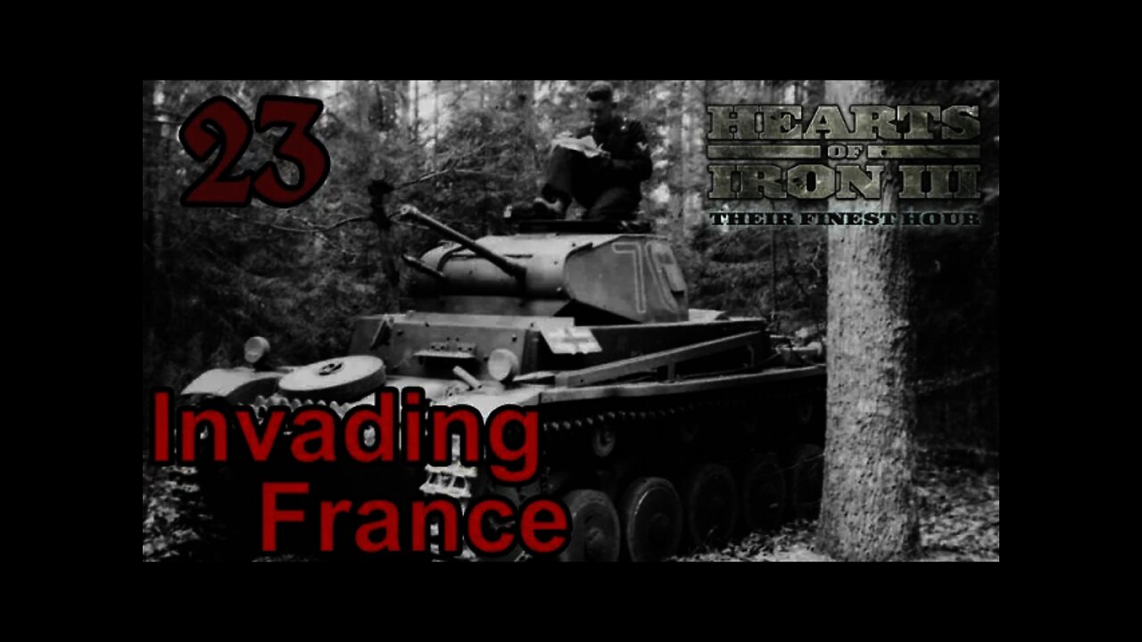 Invading France 03 - Hearts of Iron 3: Black ICE 11 & TRE 23 Early Look -