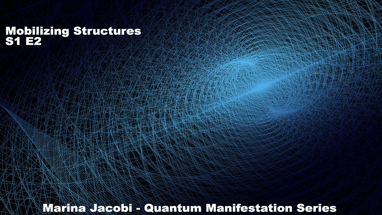 Season 1 - Quantum Manifestation Code - Mobilizing Structures - #2 Marina Jacobi Co-host Joe Pena