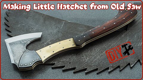 Making Little Hatchet from Old Saw