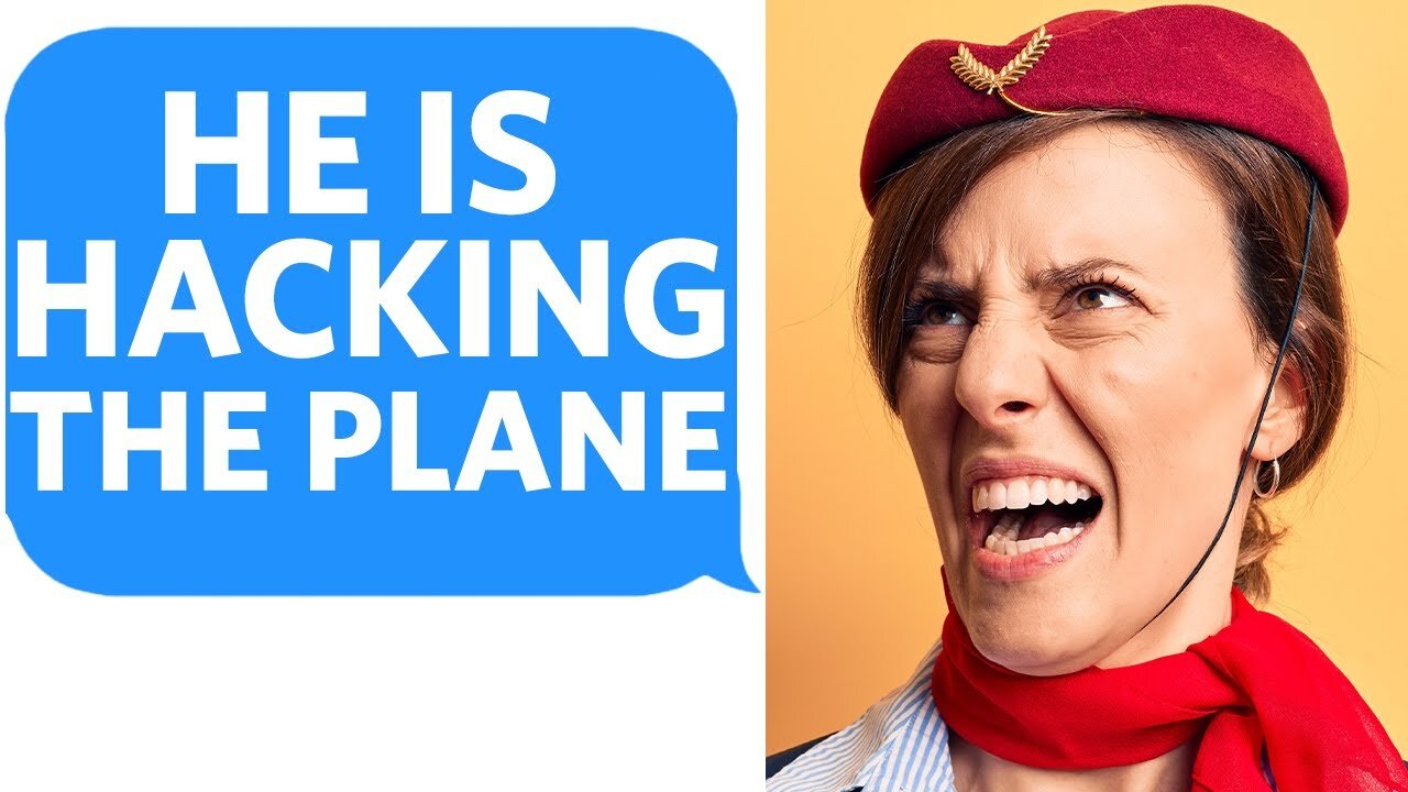 Karen thinks I'm HACKING the Airplane... says she’s a Security “Expert” - Reddit Podcast