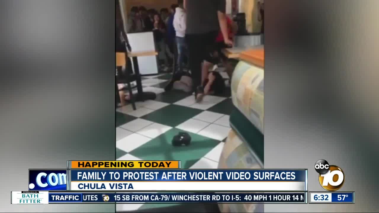 Family to hold protest outside Chula Vista restaurant after violent video surfaces