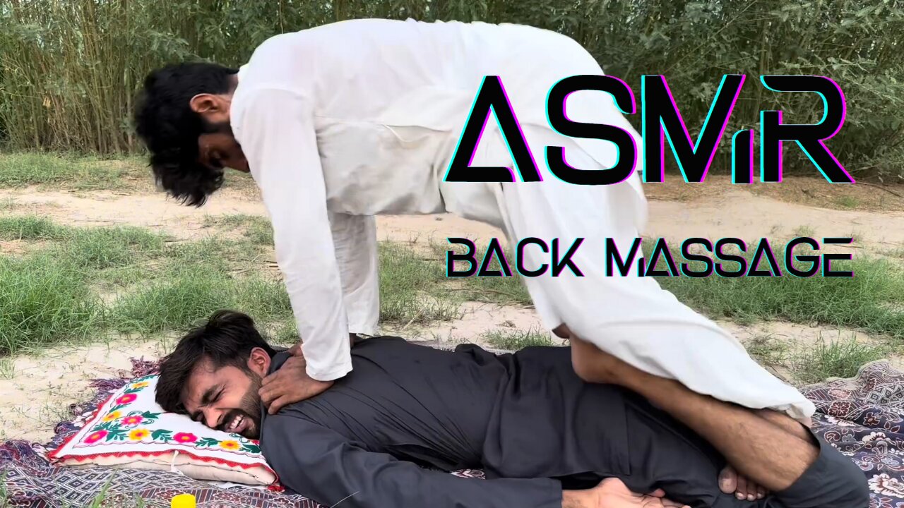 Back With Bang | Asmr Head, Back, Arm, Leg Massage #massage #asmr