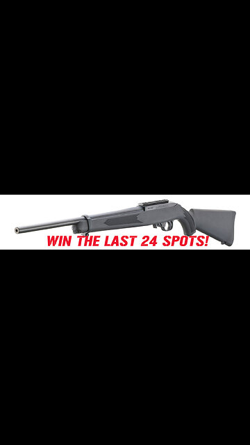 RUGER 10/22 CARBINE MINI #1 FOR THE LAST 24 SEATS IN THE MAIN WEBINAR