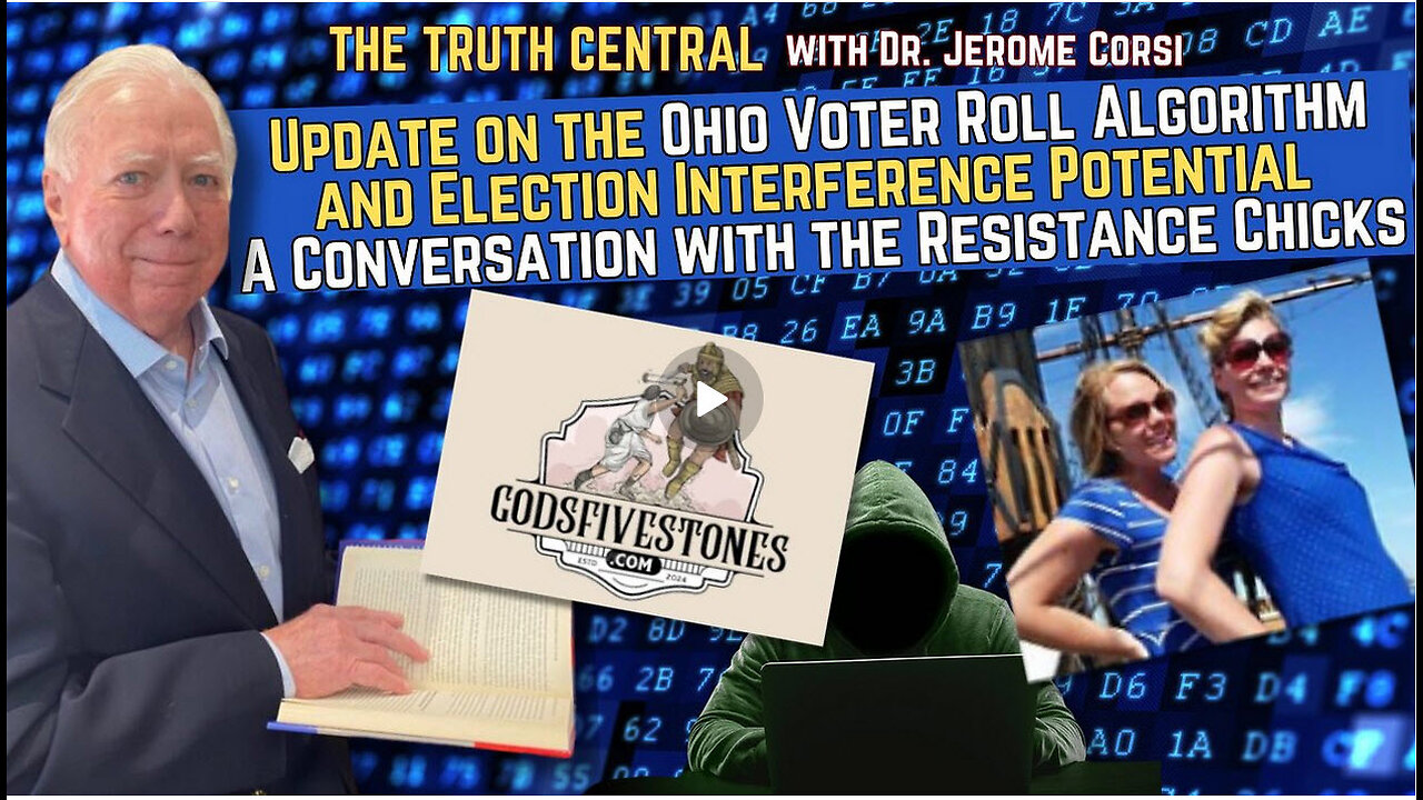 Update on the Ohio Voter Roll Algorithm and Election Interference Potential w The Resistance Chicks