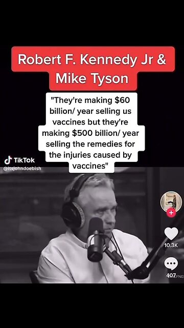 They are Making $500 Milions / Year Selling The Remedies For The injuries Caused by Vaccines