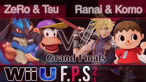 TSM|ZeRo & Tsu vs. Ranai & 2GG|Komorikiri - Wii U Doubles Grand Finals - FPS2