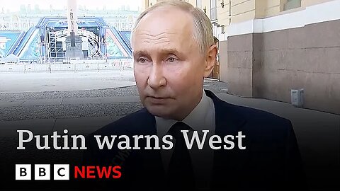 Putin warns West it risks “fighting Russia” if it lets Ukraine use long-range missiles / BBC News