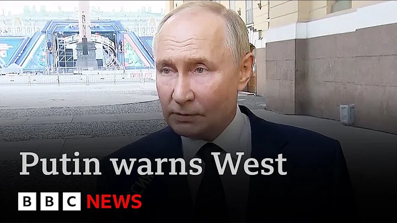 Putin warns West it risks “fighting Russia” if it lets Ukraine use long-range missiles / BBC News