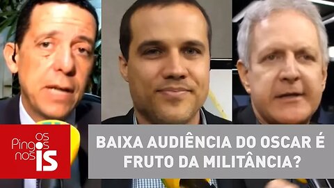 Debate: Baixa audiência do Oscar é fruto da militância?