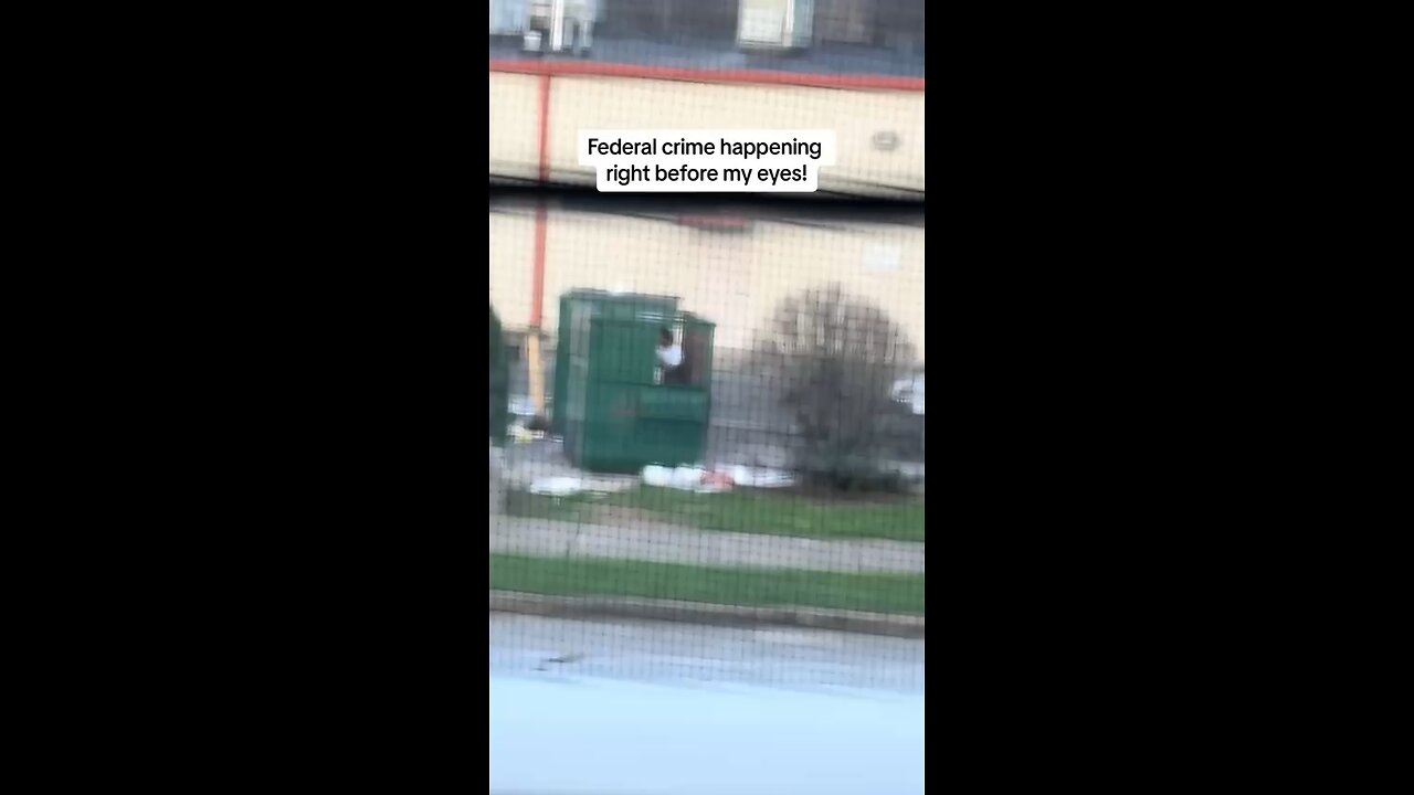 USPS worker dumping mail