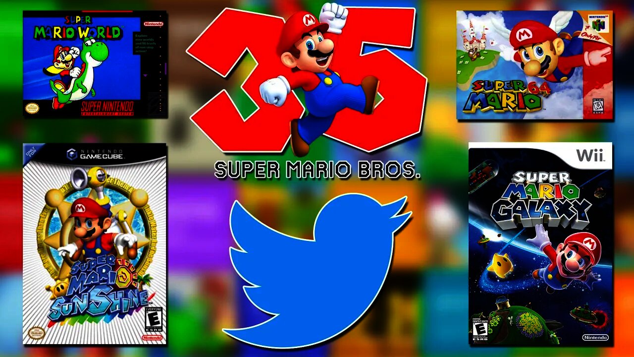 Super Mario 35th Twitter account discovered! (Remasters coming soon!?)