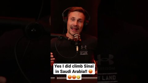 Yes I did climb Sinai in Saudi Arabia!! 😡😡😡😡🤣