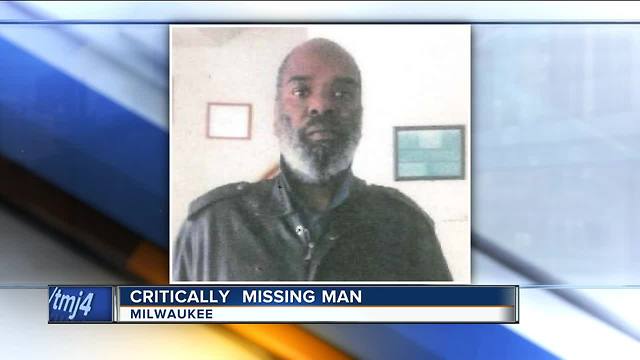 Milwaukee police ask for help locating critical missing man