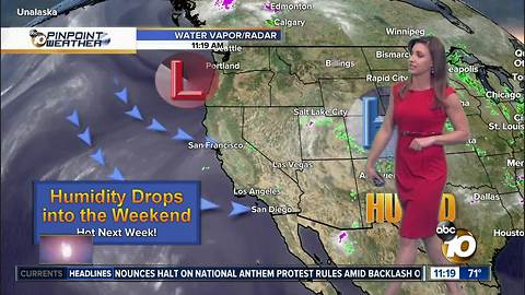 10News Pinpoint Weather with Meteorologist Megan Parry