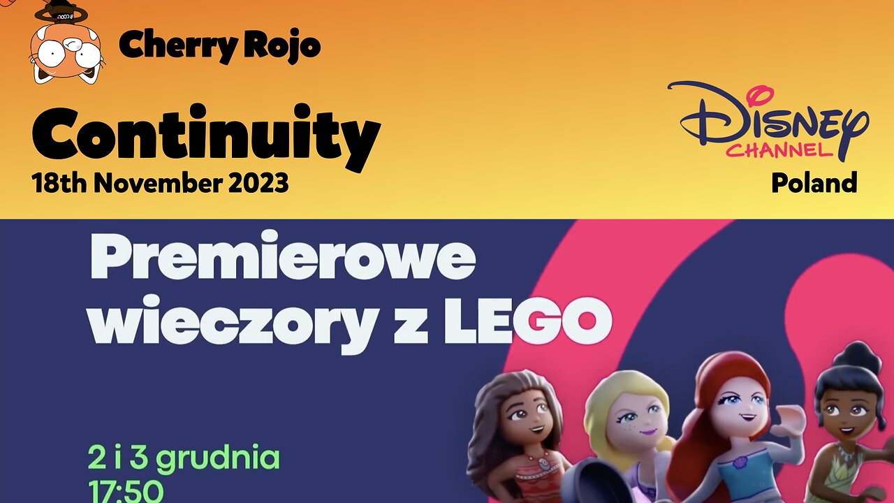 Disney Channel (Poland) - Continuity (18th November 2023)