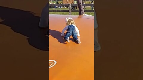 Funny Bouncing Toddler!