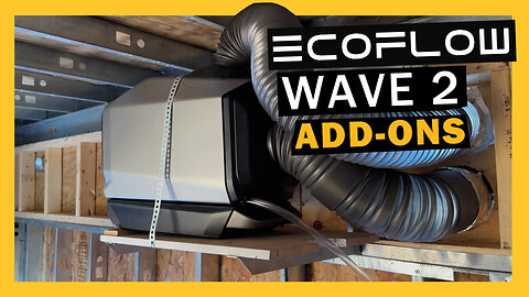 EcoFlow Wave 2 - Add On Battery & Alternator Charger Unboxing Review