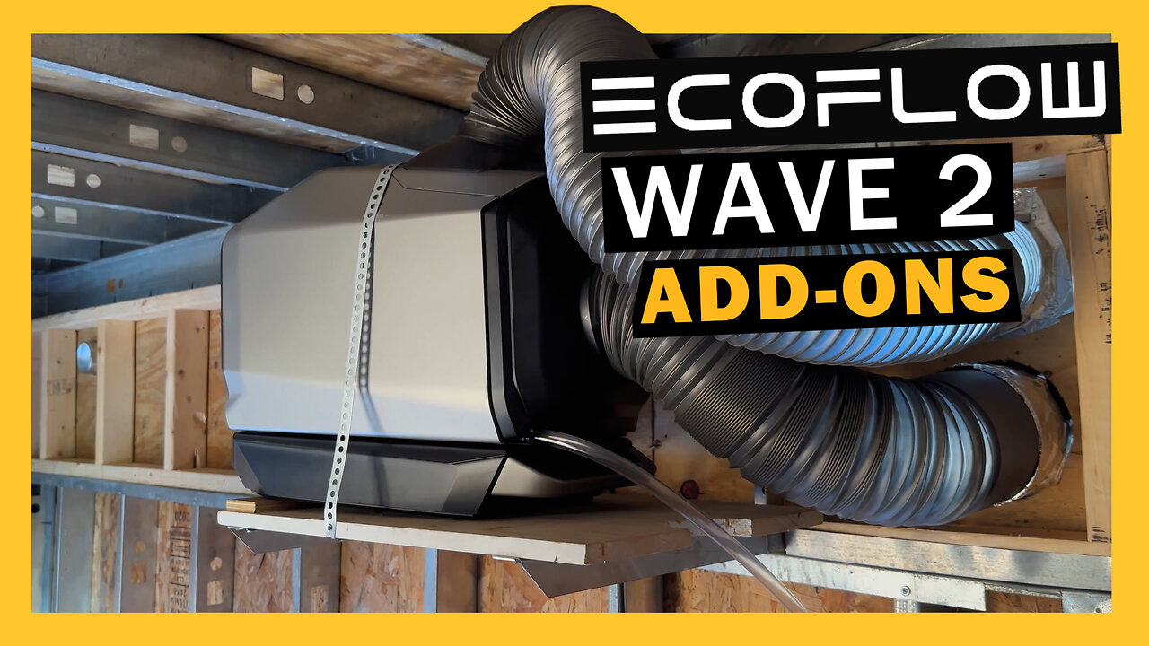 EcoFlow Wave 2 - Add On Battery & Alternator Charger Unboxing Review