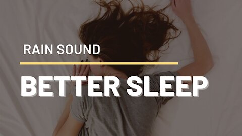 Sound of rain to sleep and relax | 1 HOUR