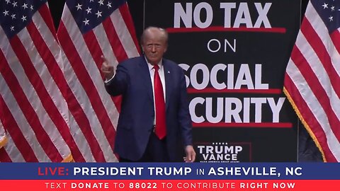 FULL REMARKS: President Trump's Plan To Defeat Inflation in Asheville, NC