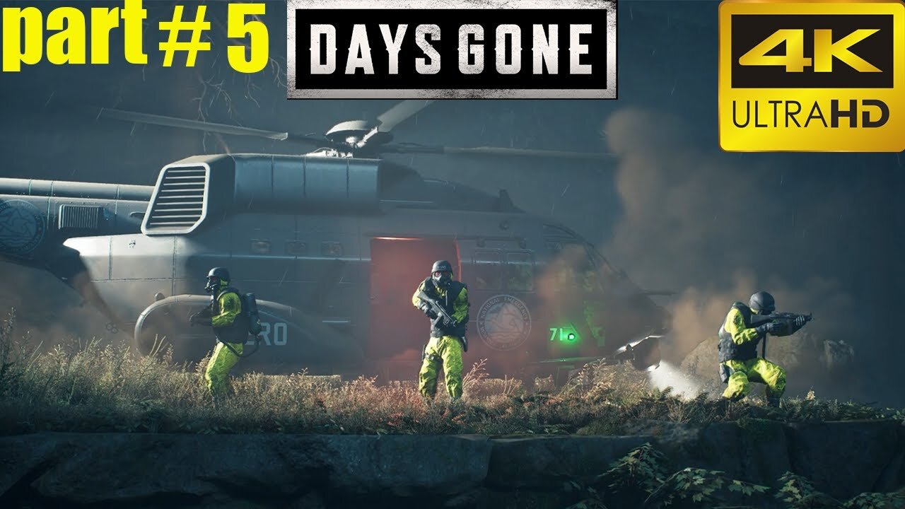 Days Gone RTX™ 3090 Wlkthrough Gameplay part 5- Intro