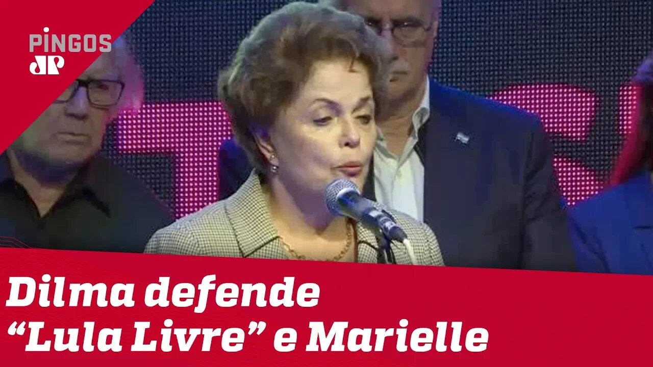 Dilma defende o "Lula Livre" em Buenos Aires