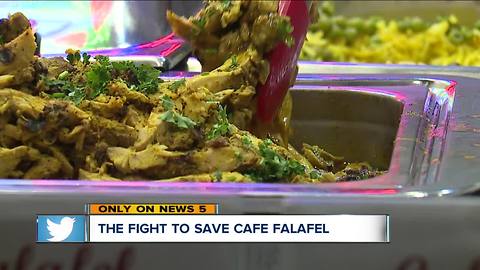 After popular Cafe Falafel restaurant closes, community rallies to raise money for new place