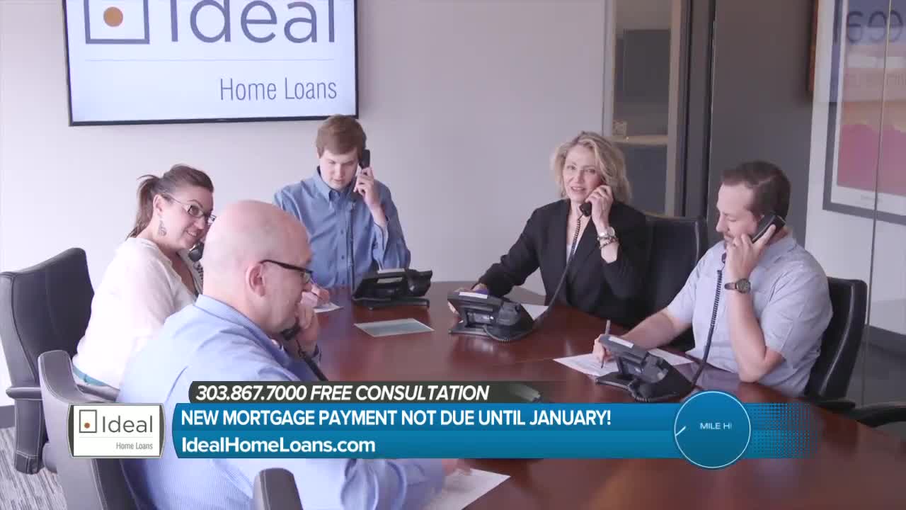 Ideal Home Loans: New Mortgage Payment Not Due Until January!