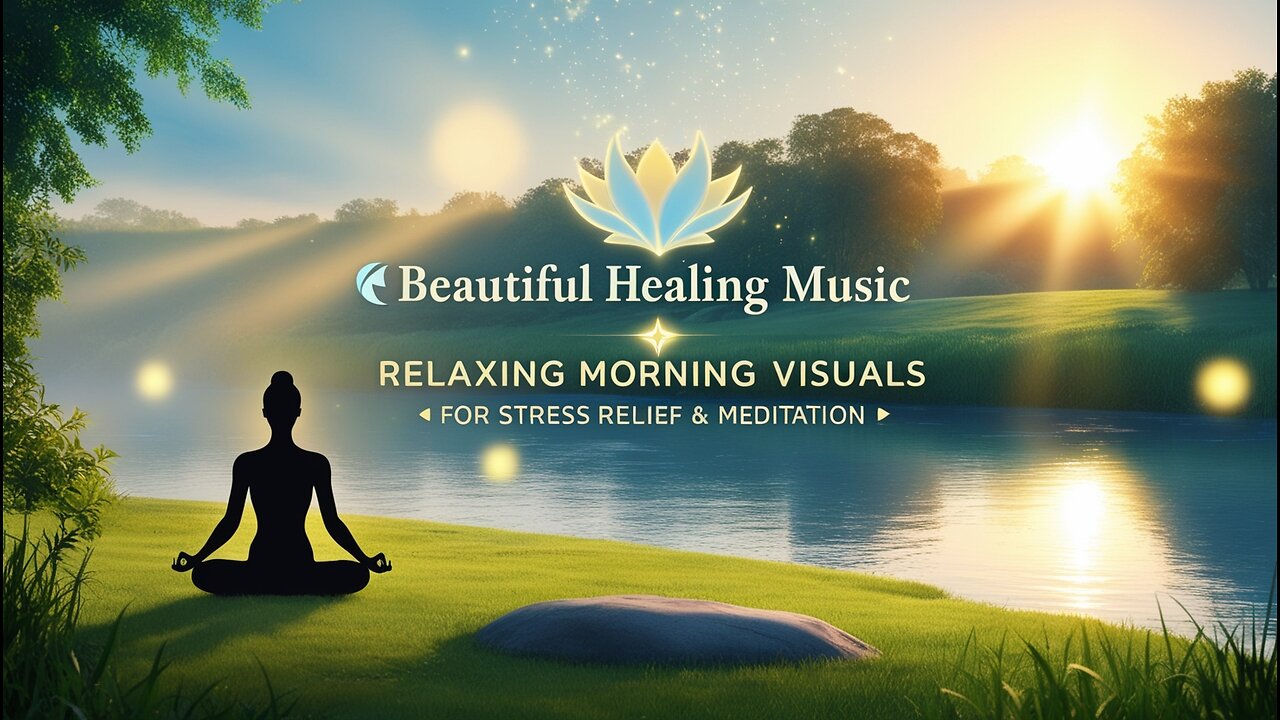 🌅 Beautiful Healing Music 🎶 Relaxing Morning Visuals for Stress Relief & Meditation 🌿