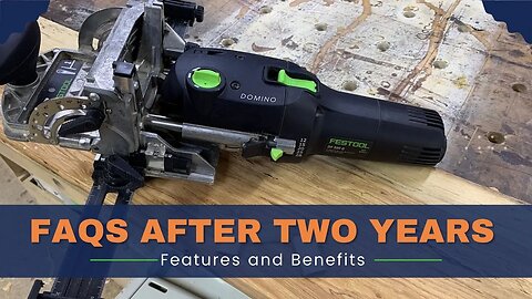 Festool Domino Overview and Demo - 2 year Review - Festool Domino DF 500 Tutorial