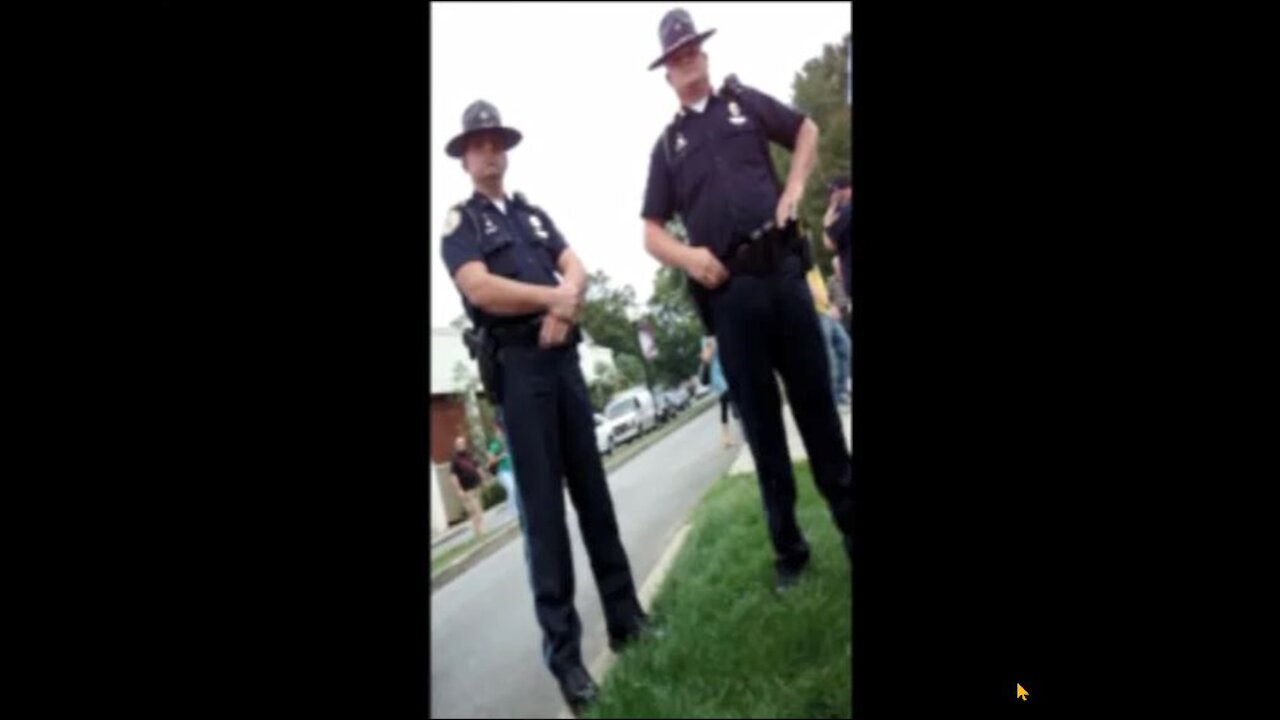 ALMOST ARRESTED at Campbellsville University on a PUBLIC SIDEWALK - Street Preacher Kerrigan Skelly