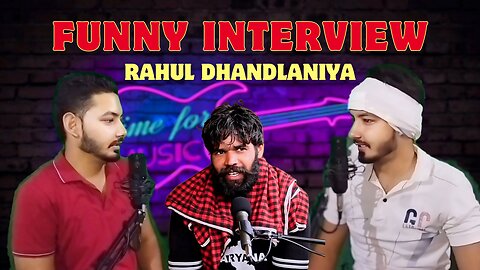 Rahul Dhandlaniya - Funny Interview | The Vikas Redhu Show | Ep- #1