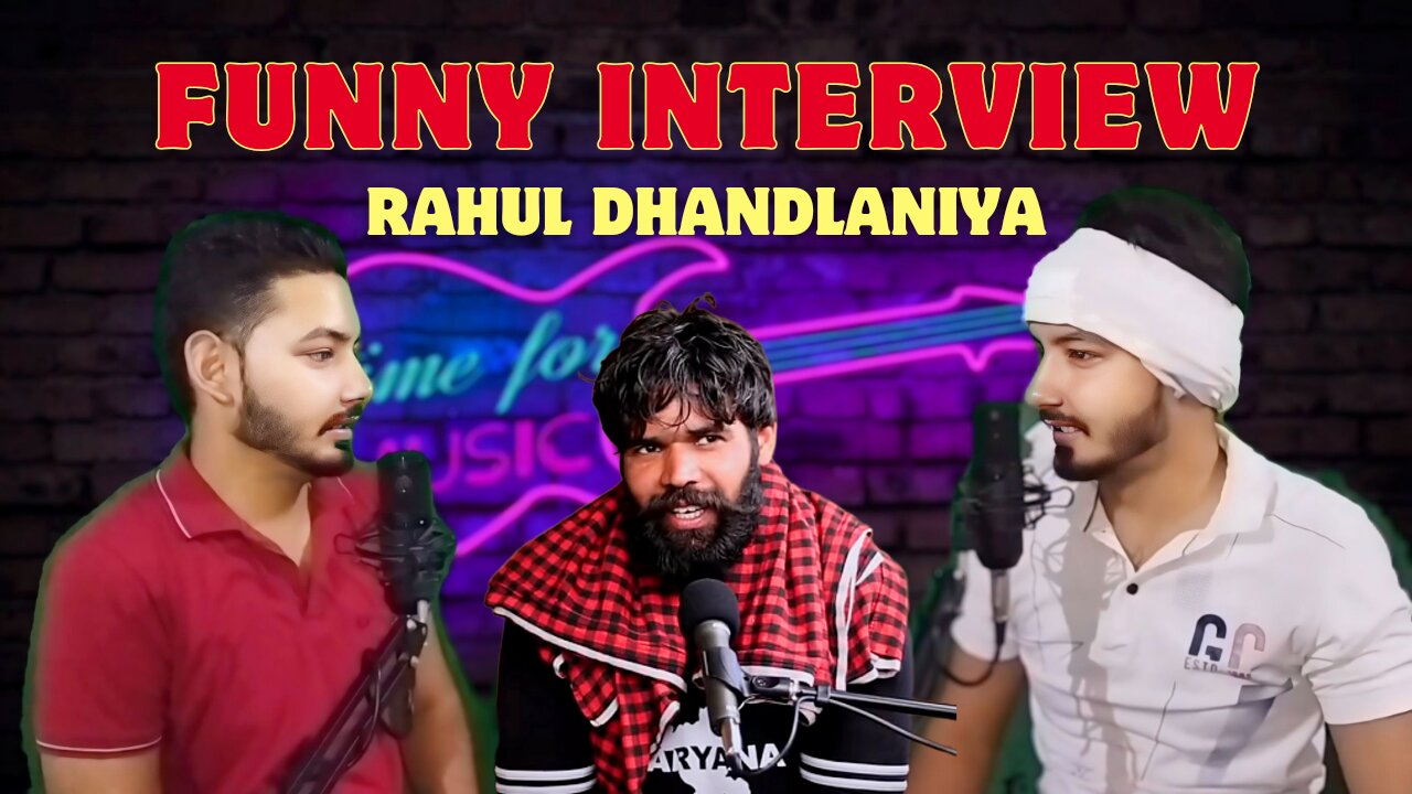 Rahul Dhandlaniya - Funny Interview | The Vikas Redhu Show | Ep- #1