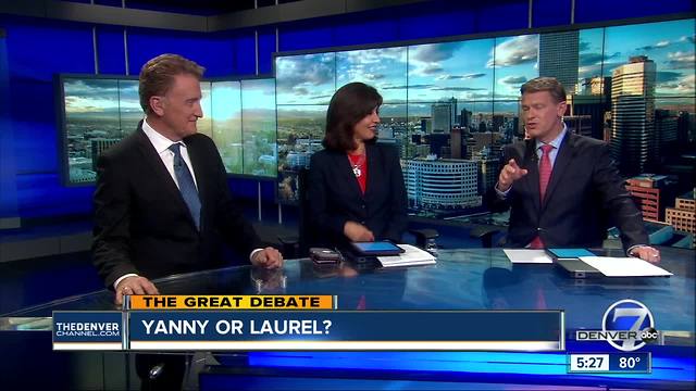 Yanny or Laurel? Denver7 anchors debate new viral sensation