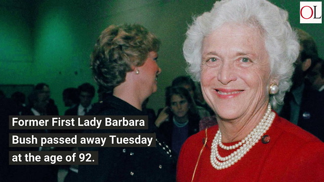 Barbara Bush Leaves Son With A Great One-liner
