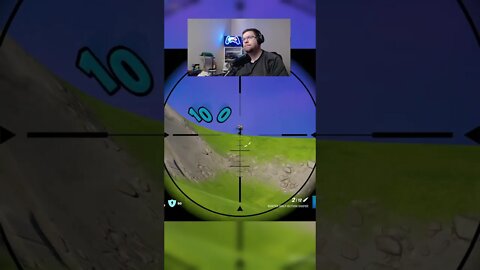 Alien hits a snipe on a bot. #shorts