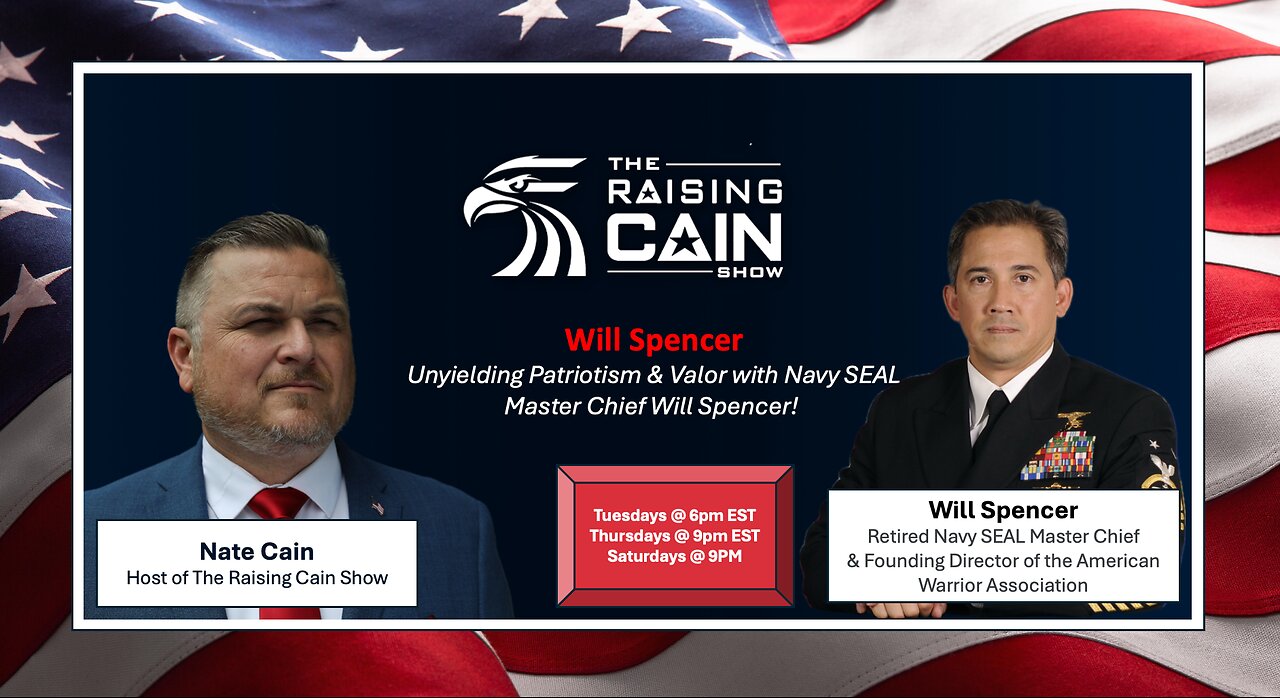 🇺🇸 Unyielding Patriotism & Valor with Navy SEAL Master Chief Will Spencer! 🦅