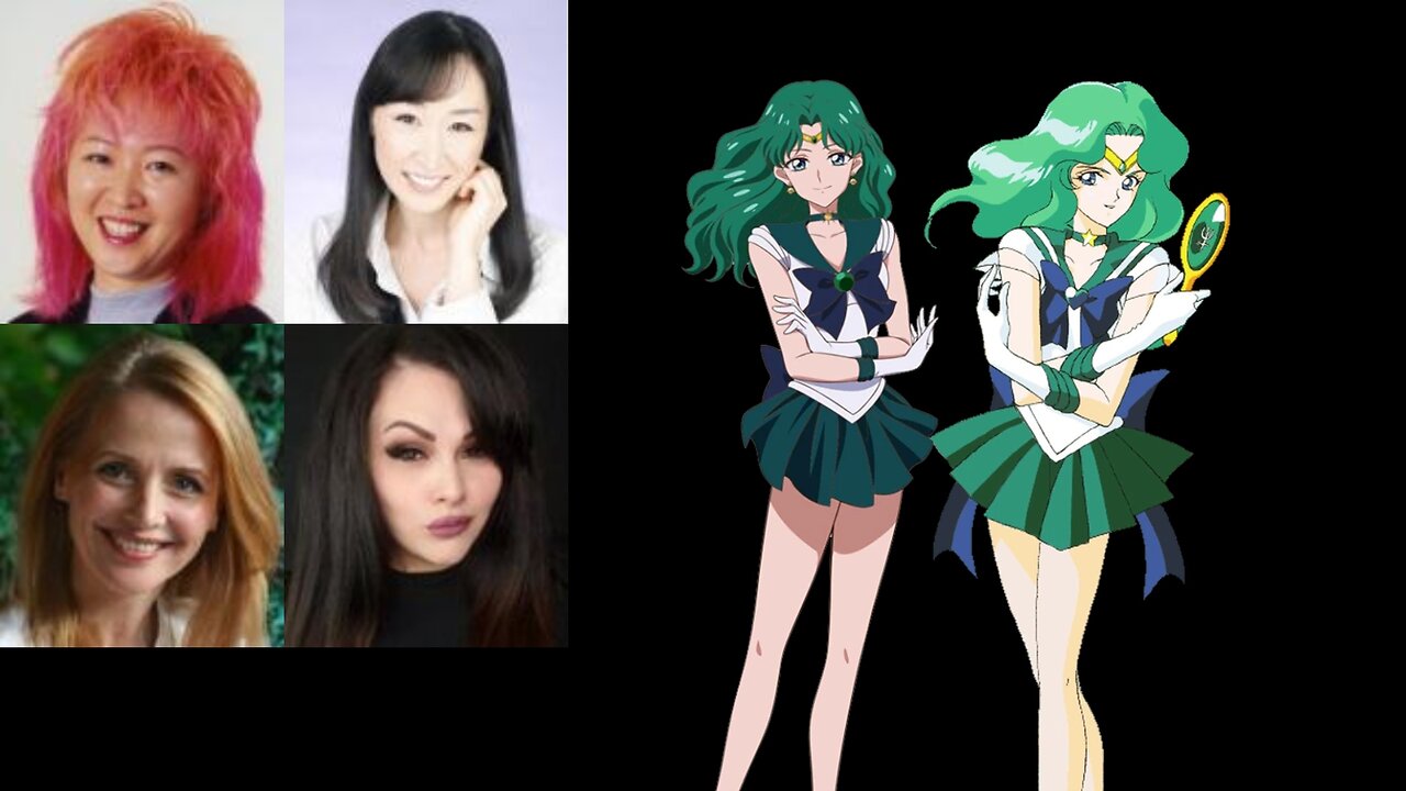 Anime Voice Comparison-Sailor Neptune/Michiru Kaioh (Sailor Moon)